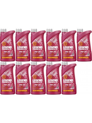 MANNOL 7921 Legend Formula C5 0W-20 Motoröl 11x 1l = 11 Liter