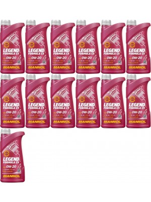 MANNOL 7921 Legend Formula C5 0W-20 Motoröl 13x 1l = 13 Liter