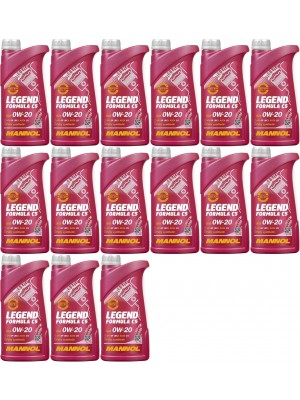 MANNOL 7921 Legend Formula C5 0W-20 Motoröl 15x 1l = 15 Liter