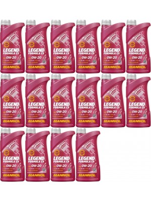 MANNOL 7921 Legend Formula C5 0W-20 Motoröl 16x 1l = 16 Liter