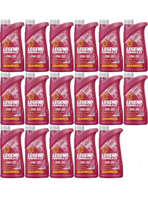 MANNOL 7921 Legend Formula C5 0W-20 Motoröl 17x 1l = 17 Liter