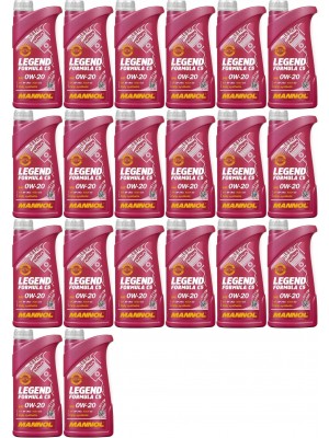 MANNOL 7921 Legend Formula C5 0W-20 Motoröl 20x 1l = 20 Liter