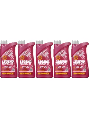 MANNOL 7921 Legend Formula C5 0W-20 Motoröl 5x 1l = 5 Liter