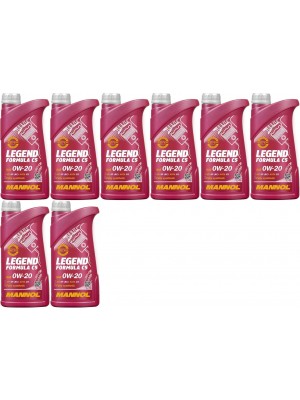 MANNOL 7921 Legend Formula C5 0W-20 Motoröl 8x 1l = 8 Liter