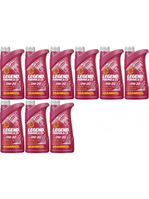 MANNOL 7921 Legend Formula C5 0W-20 Motoröl 9x 1l = 9 Liter