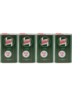 Castrol Classic XXL SAE 40 Oldtimer Einbereichs Motoröl 4x 1l = 4 Liter