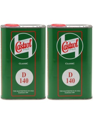 Castrol Classic D SAE 140 Monograde API GL 3 Getriebeöl 2x 1l = 2 Liter