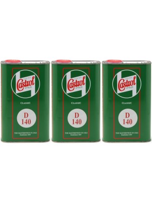 Castrol Classic D SAE 140 Monograde API GL 3 Getriebeöl 3x 1l = 3 Liter
