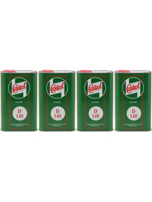 Castrol Classic D SAE 140 Monograde API GL 3 Getriebeöl 4x 1l = 4 Liter