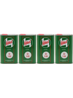 Castrol Classic D SAE 140 Monograde API GL 3 Getriebeöl 4x 1l = 4 Liter