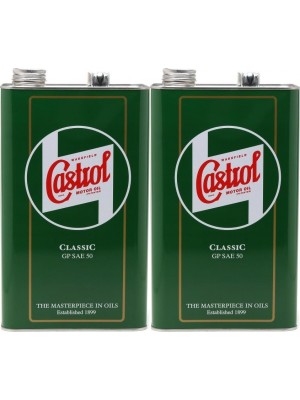 Castrol Classic GP SAE 50 Oldtimer Einbereichs Motoröl 2x 5 = 10 Liter