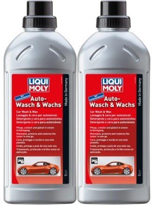 Liqui Moly 1542 Auto-Wasch & Wachs 2x 1l = 2 Liter