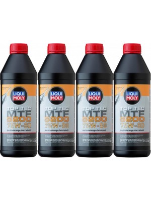 Liqui Moly 20845 Top Tec MTF 5200 75W-80 4x 1l = 4 Liter