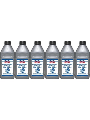 Liqui Moly 21168 Bremsflüssigkeit SL6 DOT 4 6x 1l = 6 Liter