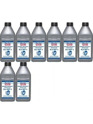 Liqui Moly 21168 Bremsflüssigkeit SL6 DOT 4 8x 1l = 8 Liter