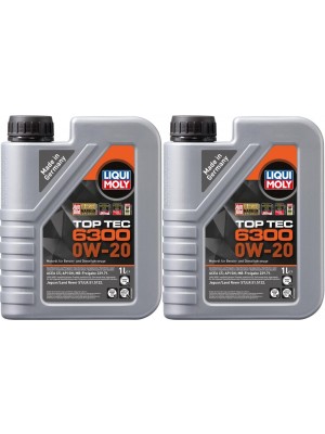 Liqui Moly 21210 Top Tec 6300 0W-20 2x 1l = 2 Liter