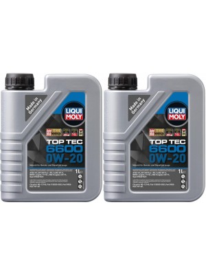 Liqui Moly 21440 Top Tec 6600 0W-20 2x 1l = 2 Liter