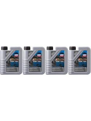 Liqui Moly 21440 Top Tec 6600 0W-20 4x 1l = 4 Liter