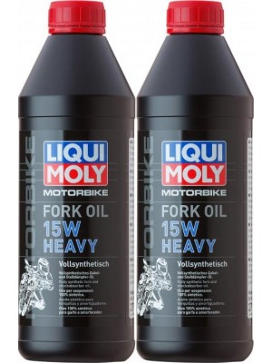 Liqui Moly 2717 Motorbike Fork Oil 15W heavy Gabelöl 2x 1l = 2 Liter