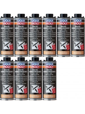 Liqui Moly 6104 Wachs-Korrosions-Schutz braun/transparent 10x 1l = 10 Liter