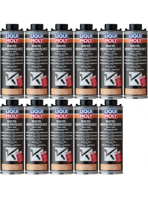 Liqui Moly 6104 Wachs-Korrosions-Schutz braun/transparent 11x 1l = 11 Liter