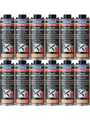 Liqui Moly 6104 Wachs-Korrosions-Schutz braun/transparent 12x 1l = 12 Liter