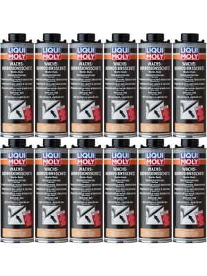 Liqui Moly 6104 Wachs-Korrosions-Schutz braun/transparent 12x 1l = 12 Liter