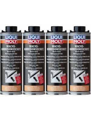 Liqui Moly 6104 Wachs-Korrosions-Schutz braun/transparent 4x 1l = 4 Liter