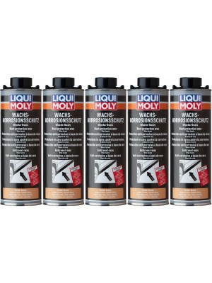 Liqui Moly 6104 Wachs-Korrosions-Schutz braun/transparent 5x 1l = 5 Liter