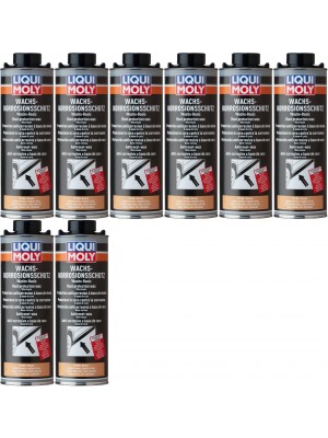 Liqui Moly 6104 Wachs-Korrosions-Schutz braun/transparent 8x 1l = 8 Liter