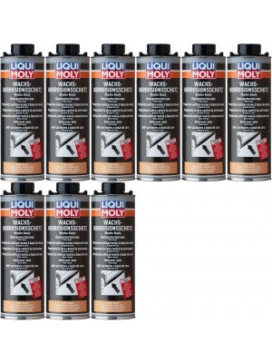 Liqui Moly 6104 Wachs-Korrosions-Schutz braun/transparent 9x 1l = 9 Liter