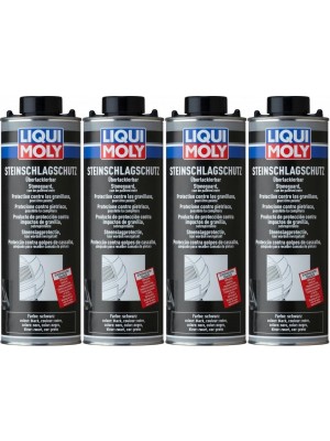 Liqui Moly 6110 Steinschlagschutz schwarz 4x 1l = 4 Liter