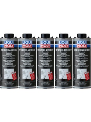 Liqui Moly 6110 Steinschlagschutz schwarz 5x 1l = 5 Liter
