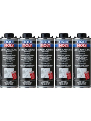 Liqui Moly 6110 Steinschlagschutz schwarz 5x 1l = 5 Liter