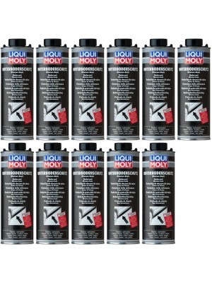 Liqui Moly 6112 Unterbodenschutz Bitumen schwarz 11x 1l = 11 Liter