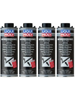 Liqui Moly 6112 Unterbodenschutz Bitumen schwarz 4x 1l = 4 Liter