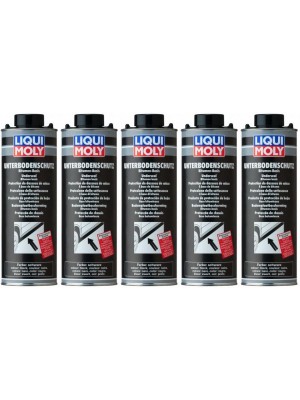 Liqui Moly 6112 Unterbodenschutz Bitumen schwarz 5x 1l = 5 Liter