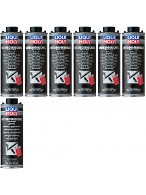 Liqui Moly 6112 Unterbodenschutz Bitumen schwarz 7x 1l = 7 Liter