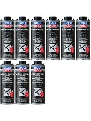 Liqui Moly 6112 Unterbodenschutz Bitumen schwarz 9x 1l = 9 Liter