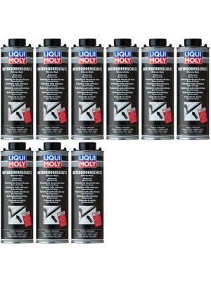 Liqui Moly 6112 Unterbodenschutz Bitumen schwarz 9x 1l = 9 Liter