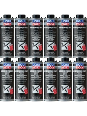 Liqui Moly 6114 Unterbodenschutz schwarz 12x 1l = 12 Liter