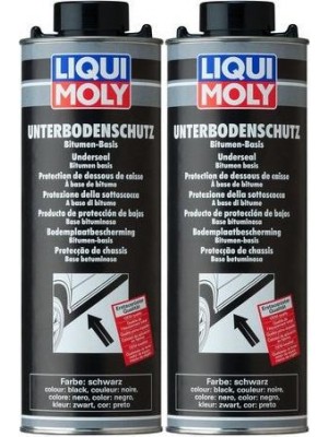 Liqui Moly 6114 Unterbodenschutz schwarz 2x 1l = 2 Liter