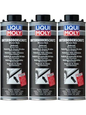 Liqui Moly 6114 Unterbodenschutz schwarz 3x 1l = 3 Liter