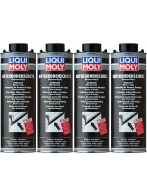 Liqui Moly 6114 Unterbodenschutz schwarz 4x 1l = 4 Liter