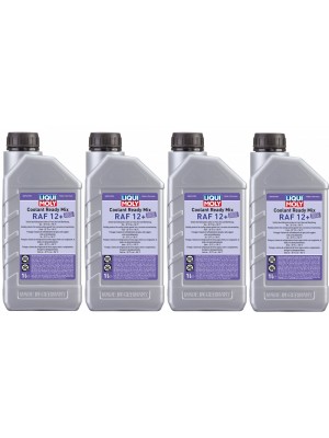 Liqui Moly 6924 Coolant Ready Mix RAF12+ 4x 1l = 4 Liter