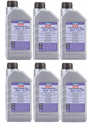 Liqui Moly 6924 Coolant Ready Mix RAF12+ 6x 1l = 6 Liter