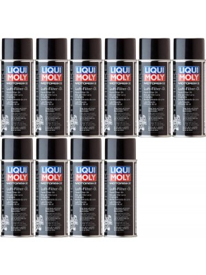 Liqui Moly 1604 Motorbike Luftfilteröl (Spray) 10x 400 Milliliter