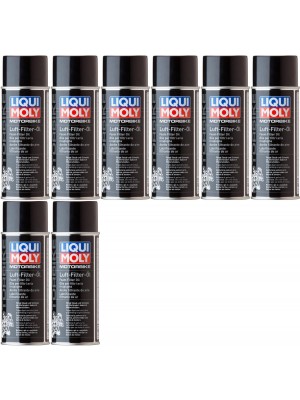Liqui Moly 1604 Motorbike Luftfilteröl (Spray) 8x 400 Milliliter