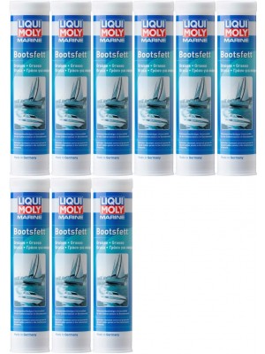 Liqui Moly 25043 Marine Bootsfett Fett Kartusche 9x 400 Gramm