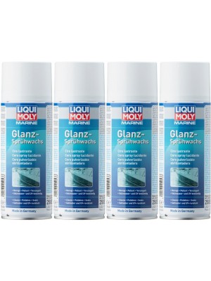 Liqui Moly 25053 Marine Glanz-Sprühwachs 4x 400 Milliliter